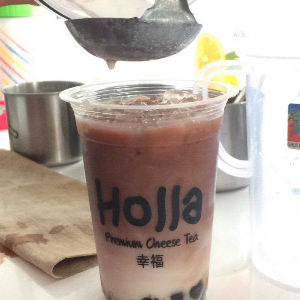 Kuliner Holla Cheese Tea - Malang