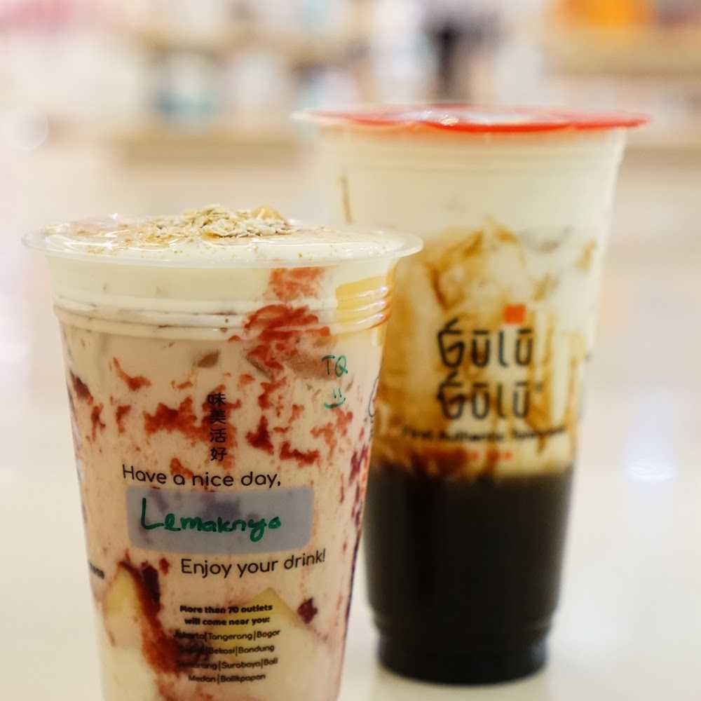 Kuliner Gulu gulu cheese tea - Palembang Icon
